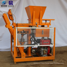 Great for Family Business Cheap Clay Brick Machine Diesel Engine Interlocking Brick Making Machine Price